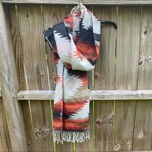 Aztec print scarf